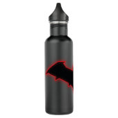 Gotham Knights Red Hood Logo Edelstahlflasche (Links)