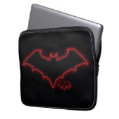 Gotham Knights Red Hood Logo Laptopschutzhülle (Vorderseite Links)
