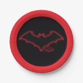 Gotham Knights Red Hood Logo Pappteller (Vorderseite)