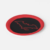 Gotham Knights Red Hood Logo Pappteller (Schrägansicht)