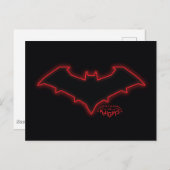 Gotham Knights Red Hood Logo Postkarte (Vorne/Hinten)
