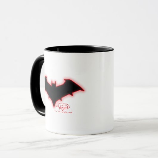 Gotham Knights Red Hood Logo Tasse (Vorderseite Links)