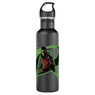 Gotham Knights Robin-Logo Edelstahlflasche