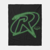 Gotham Knights Robin Logo Fleecedecke (Vorderseite)