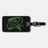 Gotham Knights Robin Logo Gepäckanhänger (Vorderseite horizontal)