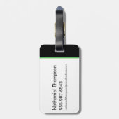 Gotham Knights Robin Logo Gepäckanhänger (Rückseite vertikal)