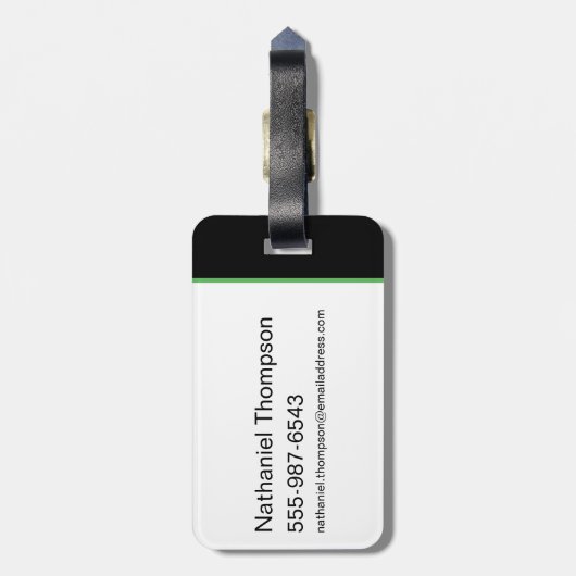 Gotham Knights Robin Logo Gepäckanhänger (Rückseite vertikal)