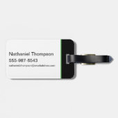 Gotham Knights Robin Logo Gepäckanhänger (Rückseite horizontal)