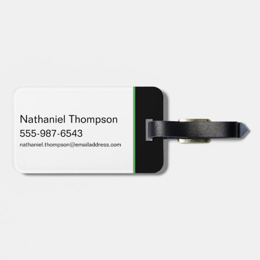 Gotham Knights Robin Logo Gepäckanhänger (Rückseite horizontal)