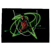 Gotham Knights Robin-Logo Große Geschenktüte (Rückseite)