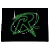 Gotham Knights Robin Logo Große Geschenktüte (Vorderseite)