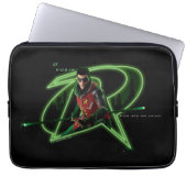 Gotham Knights Robin-Logo Laptopschutzhülle (Vorderseite)