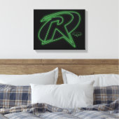 Gotham Knights Robin Logo Leinwanddruck (Insitu (Schlafzimmer))
