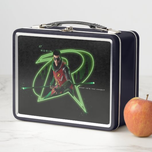 Gotham Knights Robin-Logo Metall Brotdose (Beispiel)