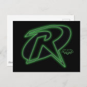 Gotham Knights Robin Logo Postkarte (Vorne/Hinten)