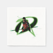 Gotham Knights Robin-Logo Serviette (Vorderseite)