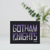 Gotham Knights-Silhouetten Postkarte (Stehend Vorderseite)