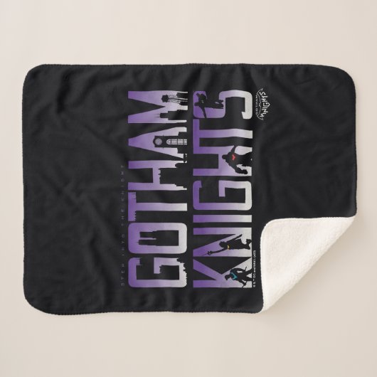 Gotham Knights-Silhouetten Sherpadecke (Vorderseite (Horizontal))