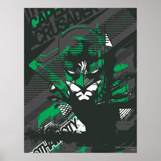 Gotham's Caped Crusader Poster (Vorne)