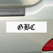 GothBoiClique Autoaufkleber (Auf Auto)