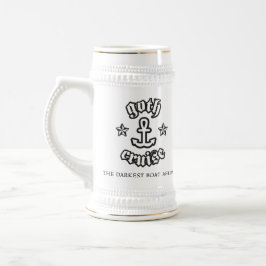 GothCruise Logo-Bier Stein Bierglas