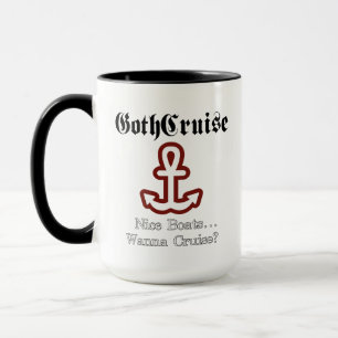 GothCruise Nice Boats Kaffee Tasse