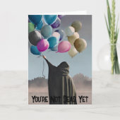 Gothday Noch nicht tot Balloons & Dark Sky Karte (Vorderseite)