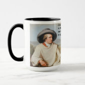 Gothe Quote Tasse (Links)