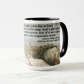 Gothe Quote Tasse (VorderseiteRechts)
