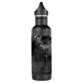 Gothen, gotischer Friedhof Edelstahlflasche (Links)