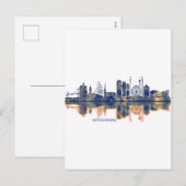 Göthenburg Skyline Feiertagspostkarte (Vorne/Hinten)