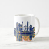Göthenburg Skyline Kaffeetasse (VorderseiteRechts)