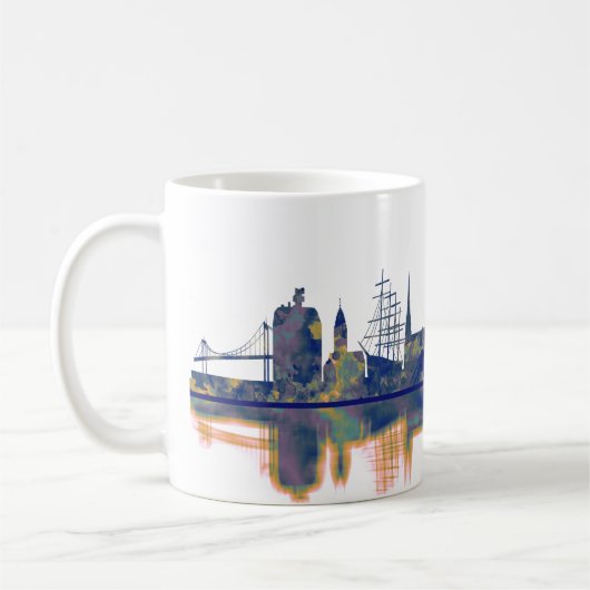 Göthenburg Skyline Kaffeetasse (Links)