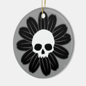 GothFlower Keramik Ornament (Links)