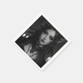 Gothfrau in böse realistische Anime-Stil Serviine Serviette (Ecke)