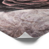 Gothherz-Rose-Poster Poster (Ecke)