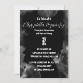 Gothic 16 . Geburtstag Geburtstagsparty Einladung (Rückseite)