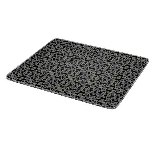 GOTHIC 6x7 Glas Cutting Board Schneidebrett (Ecke)