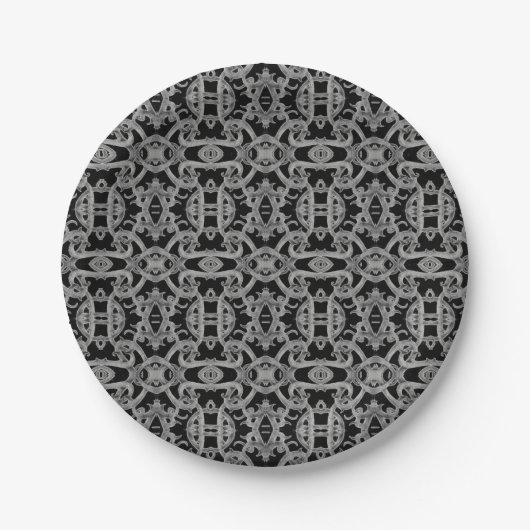 GOTHIC 7" Round Paper Teller (Vorderseite)