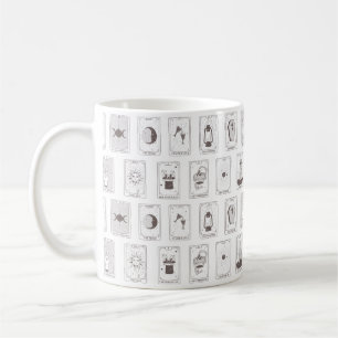 Gothic Aesthetic Tarot Card Tasse