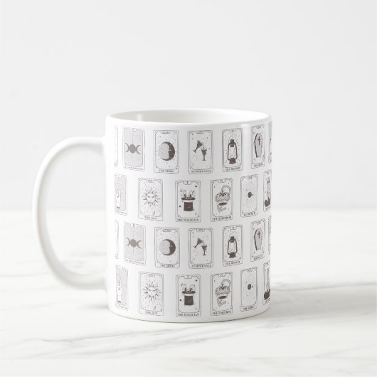 Gothic Aesthetic Tarot Card Tasse (Links)