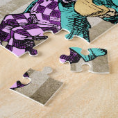 Gothic Alice III - Mad Hatter und Kaninchen Puzzle (Seite)