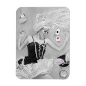 Gothic Alice im Wunderland Falling Premium Flexi M Magnet (Vertikal)