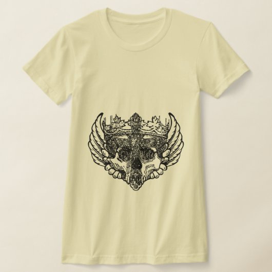 Gothic,Alternative Style Skull With Cross Tee  (Ablage )