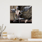 gothic Angel Poster (Küche)