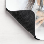 Gothic Angel und ihre Dove Vignette Mousepad (Ecke)
