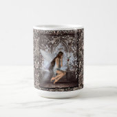Gothic Angel und ihre Taube Kaffeetasse (Mittel)