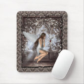 Gothic Angel und ihre Taube Mousepad (Mit Mouse)