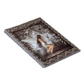 Gothic Angel und ihre Taube Notizblock (Rechte Seite)