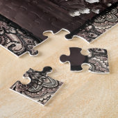 Gothic Angel und ihre Taube Puzzle (Seite)